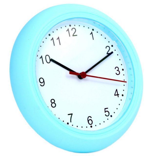 Platinet Pzsubl Reloj Pared Azul